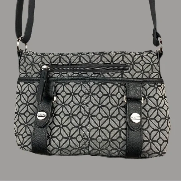 Rosetti | Black & Grey Crossbody Bag NWOT - Picture 1 of 14
